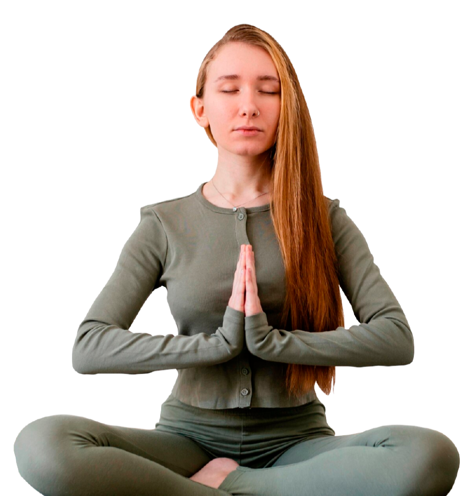 persona meditando
